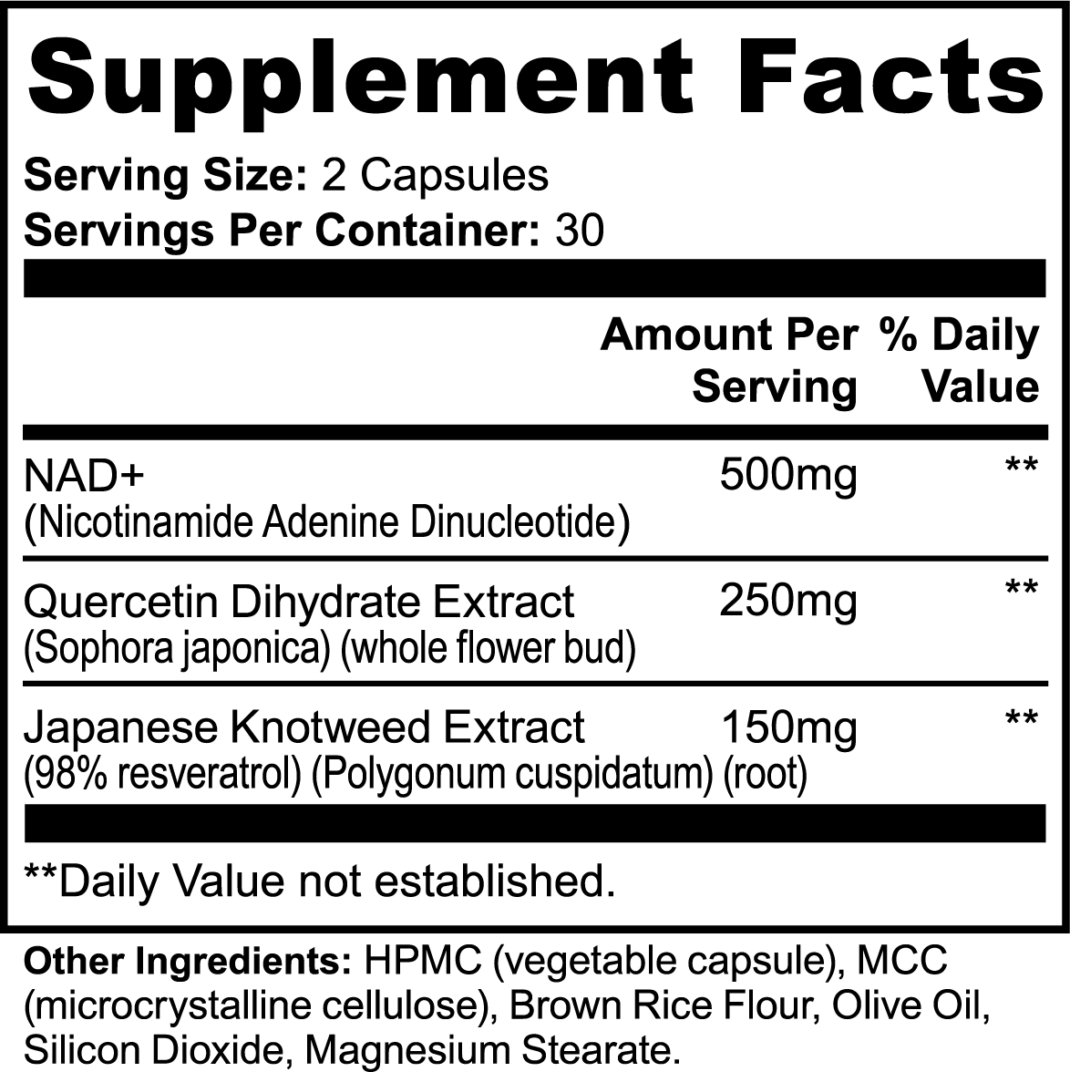 Cellular Renewal NAD+